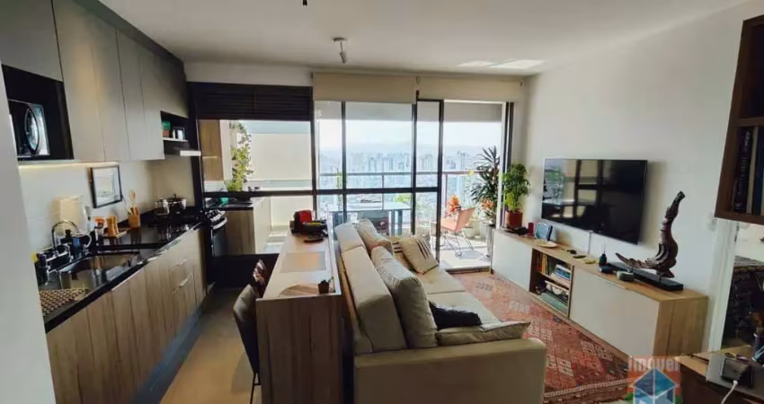 Apartamento com 1 dormitório para alugar, 50 m² por r$ 5.000/mês - pinheiros - são paulo/sp