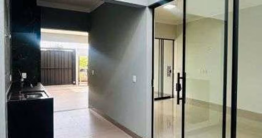 Casa à venda em Rio Verde - GO com churrasqueira, 3 quartos, espaço aconchegante e armários