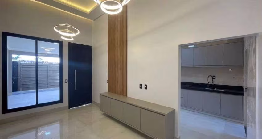 Casa à venda em Rio Verde - GO com churrasqueira, armários e espaço amplo