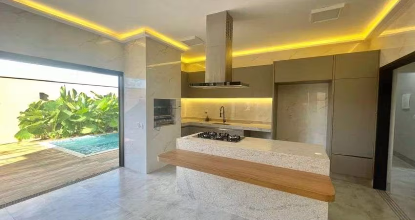 Casa à venda em rio Verde - GO com churrasqueira, 3 suítes, espaço amplo e piscina privativa