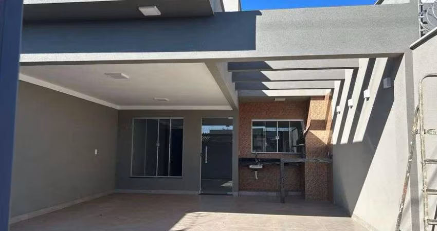 Casa à venda com espaço amplo, área gourmet com churrasqueira e 3 quartos em Rio Verde - GO
