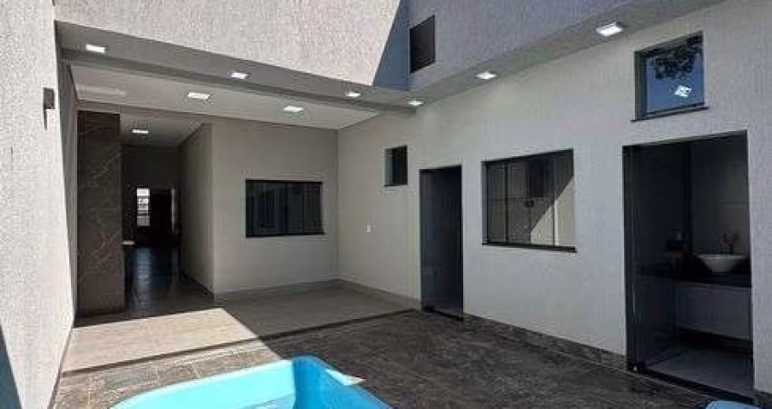 Casa para venda com 3 quartos sendo um suíte e piscina em Rio Verde Go