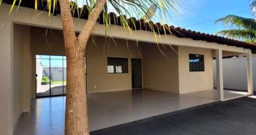 Casa à venda com churrasqueira, espaço amplo e 3 quartos em Rio Verde - GO