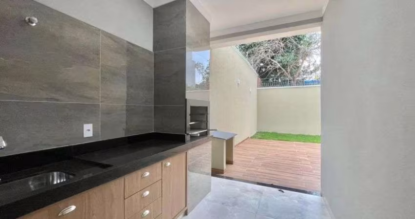 Casa à venda com armários embutidos, churrasqueira, quintal 3 quartos em Rio Verde - GO