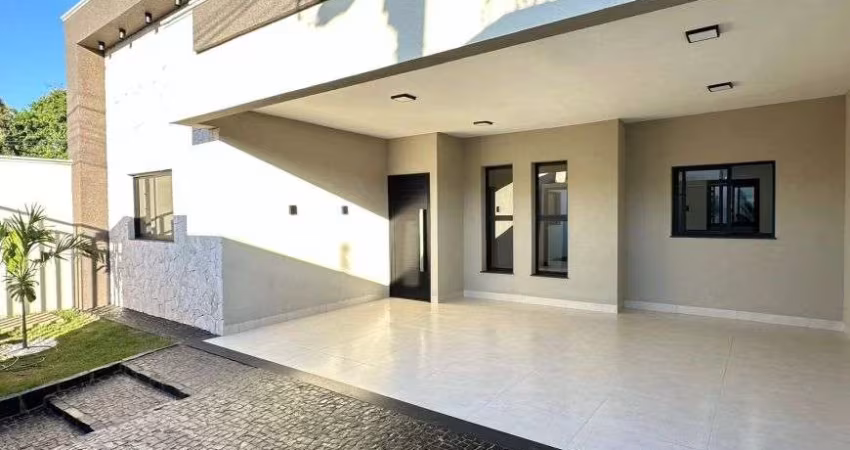 Casa à venda contendo área gourmet com churrasqueira, 3 quartos e armários em Rio Verde - GO