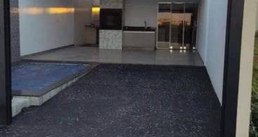 Casa á venda com piscina, churrasqueira , 3 quartos e armários embutidos em Rio Verde - GO
