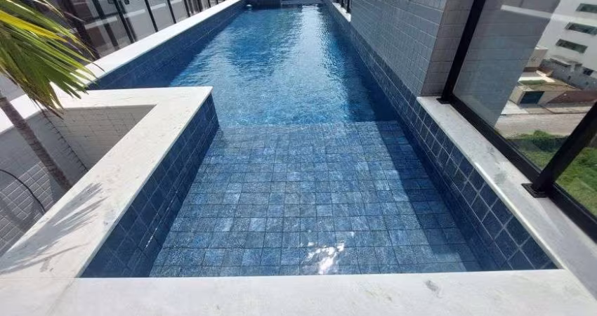 FLAT NOVO COM 26m² COM VARANDA E MOVEIS PROJETADOS, BAIRRO DE INTERMARES