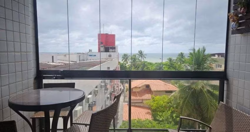ALUGA-SE APARTAMENTO MOBILIADO COM 03 QUARTOS A 50M DA ORLA DE CABO BRANCO