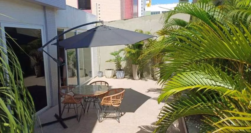 VENDE FLAT MOBILIADO COM 20 m² 80m² da ORLA DE CABO BRANCO