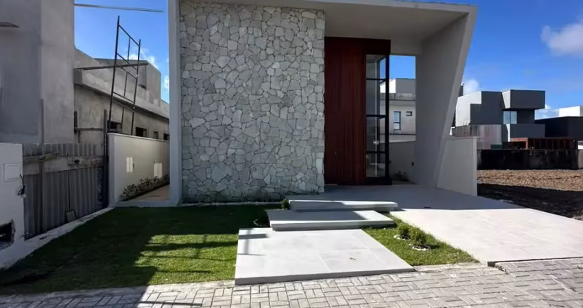 A venda casa nova  pronta para morar com 104m² 03 quartos condominio fechado