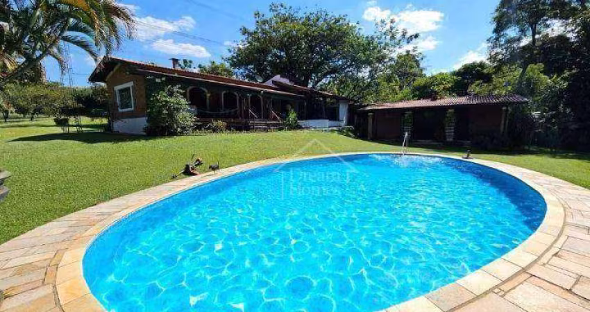 Chácara com 6 dormitórios à venda, 12100 m² por R$ 3.450.000,00 - Contendas - Valinhos/SP
