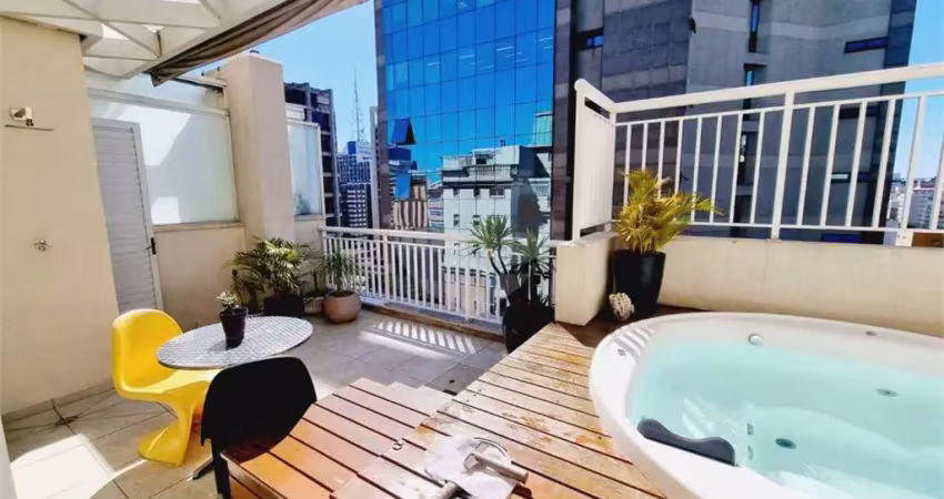Cobertura com 1 quarto à venda na Rua Cincinato Braga, Bela Vista, São Paulo