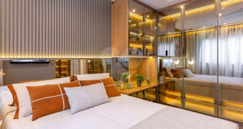 Apartamento à venda com 2 quartos, sendo 1 suíte,  no condomínio grand living nova klabin, são paulo - sp