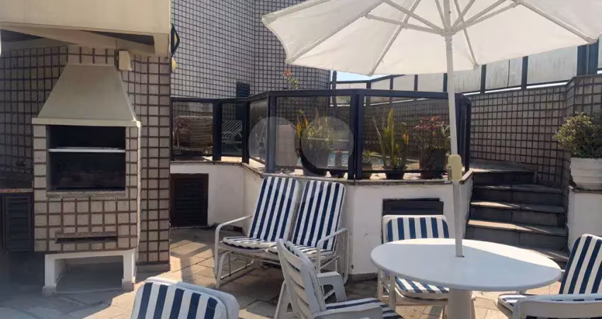 Cobertura à venda com 4 quartos, sendo 2 suítes,  no condomínio parque dos jacarandás, são paulo - sp