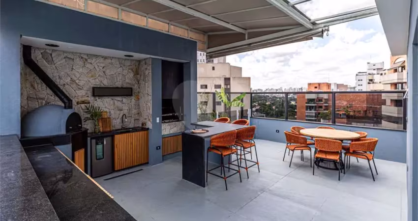Cobertura à venda com 4 quartos, sendo 4 suítes,  no condomínio renoir, são paulo - sp