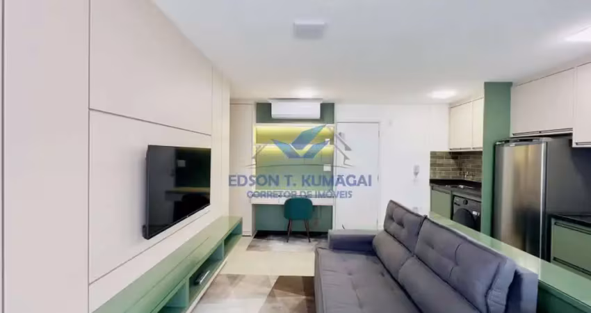 Apartamento para aluguel com 49 m² e 1 quarto em vila santa tereza, bauru - sp
