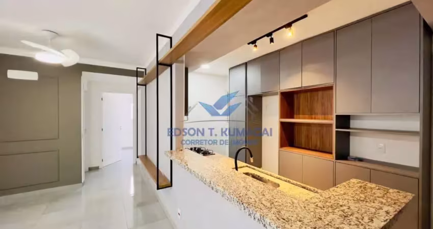 Apartamento para aluguel com 70 m² e 2 quartos em jardim solange, bauru - sp