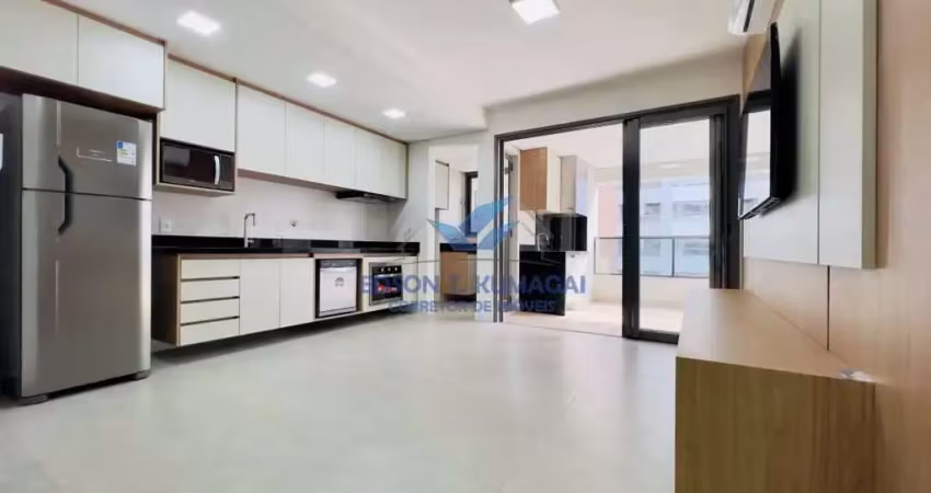 Apartamento para aluguel com 87 m² e 2 quartos em jardim estoril iv, bauru - sp