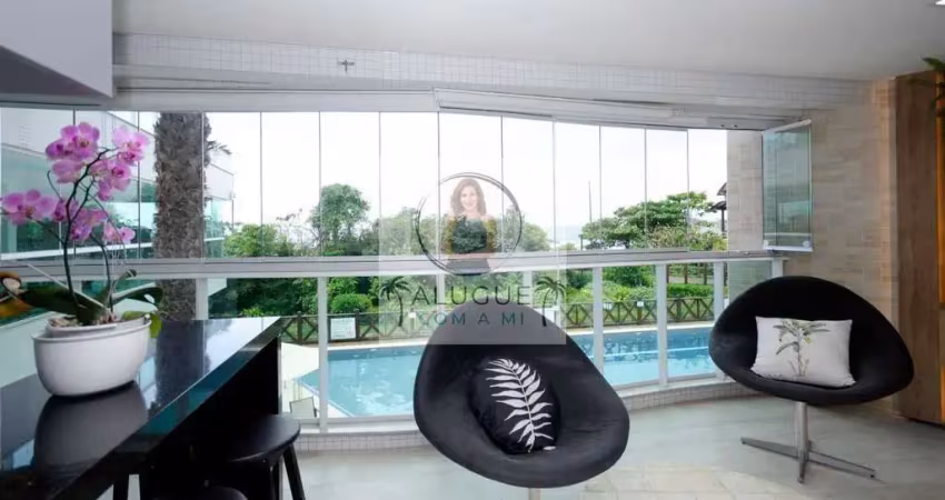 Apartamento frente mar no costão de bombas - aluguel de temporada