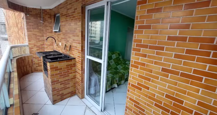 Apartamento mobiliado para locação no Canto Forte, Praia Grande - SP