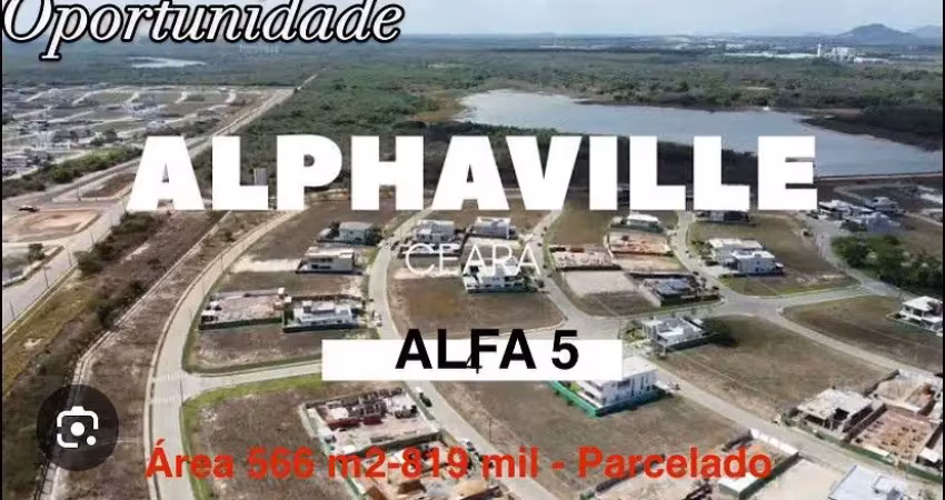 Lote maior 566m² alfa 5 cidade alfa - eusébio - ce, entrega em dezembro de 2026- parcelado
