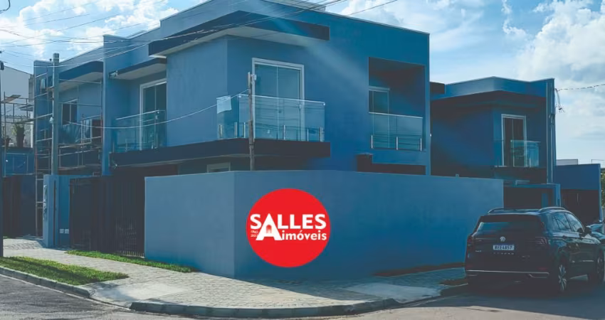 Sobrado Fazendinha/CIC, 2 dorm, 2 gar. 485 mil. Use FGTS, carta, carro, AP e financia