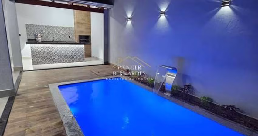 Seu novo lar no Jardim Brasília, 3 Quartos, Suíte, com piscina e espaço gourmet