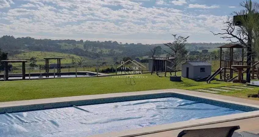 Casa de Campo de Alto Padrão – Luxo, Lazer e Sustentabilidade - Uberlândia-MG