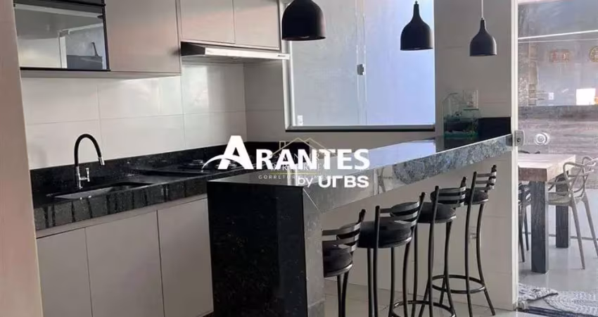 Casa com 3 quartos (1 suíte) no condomínio terra nova - lazer e segurança!