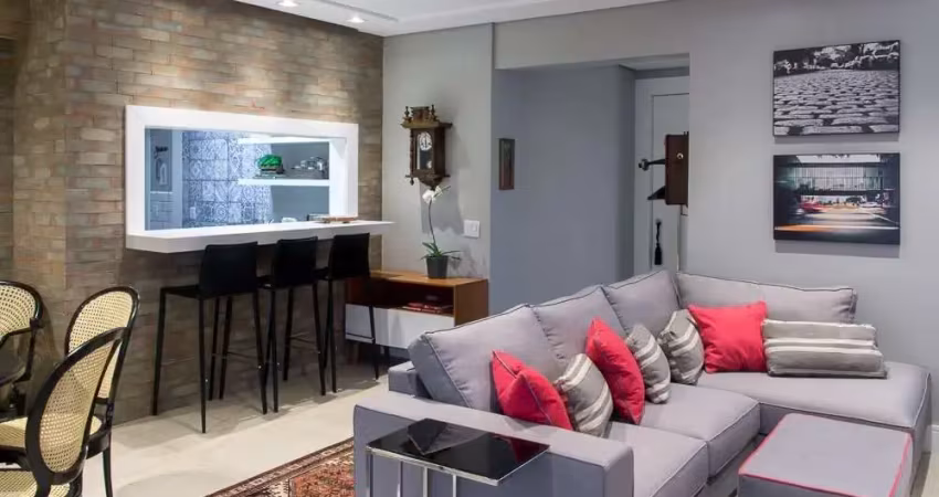 Apartamento no condomínio san paolo em pinheiros com 117m² 1 suíte 3 banheiros 2 vagas.