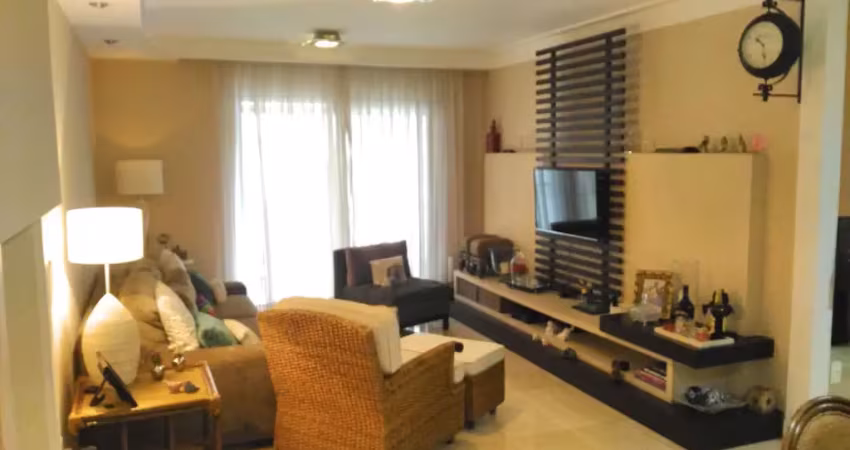 Apartamento com 4 dormitórios sendo duas suítes e 170m² à venda no condomínio saint paul em alphaville.