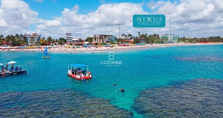 Nixxus Beach Prime! Apartamentos no melhor trecho da praia de Porto de Galinhas!