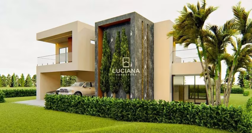 Casa deslumbrante de alto padrão em condomínio!