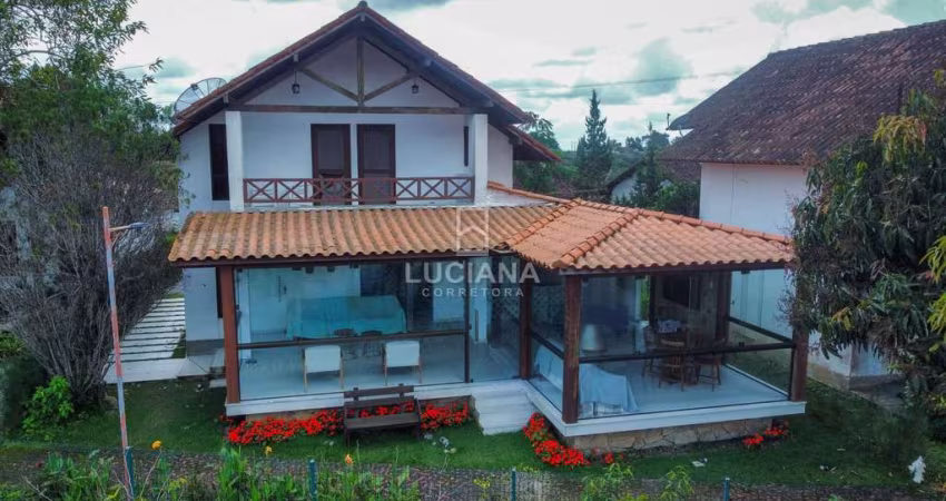 Vista para o lago! Casa com 5 suítes em condomínio - Gravatá/PE