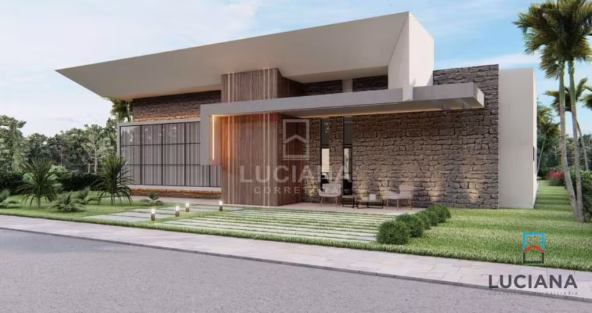 Casa com 4 suítes em Condomínio