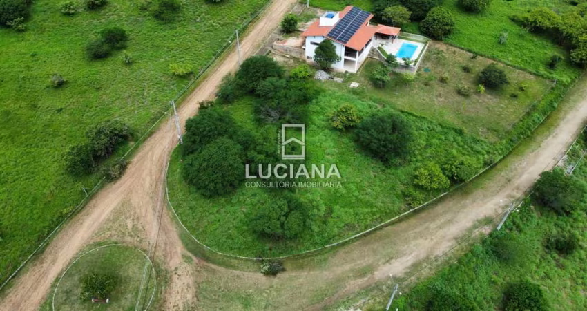De 260 mil por 185 mil! 1370 m² em Condomínio com Vista - Gravatá/PE