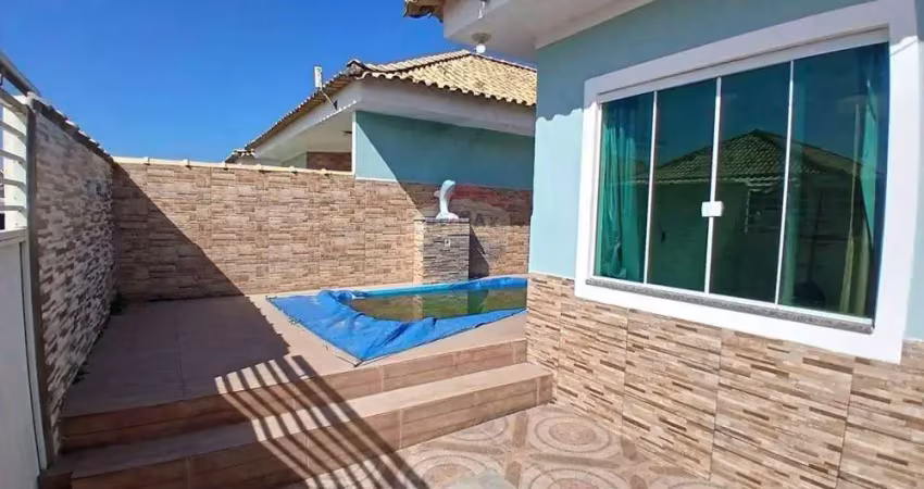 Casa com suíte e piscina a venda em araruama 270mil !