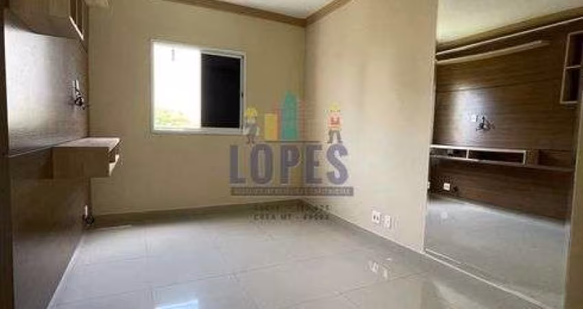 Apartamento no Ed. Barcelona, Parque Residencial das Nações Indígenas, Cuiabá, MT
