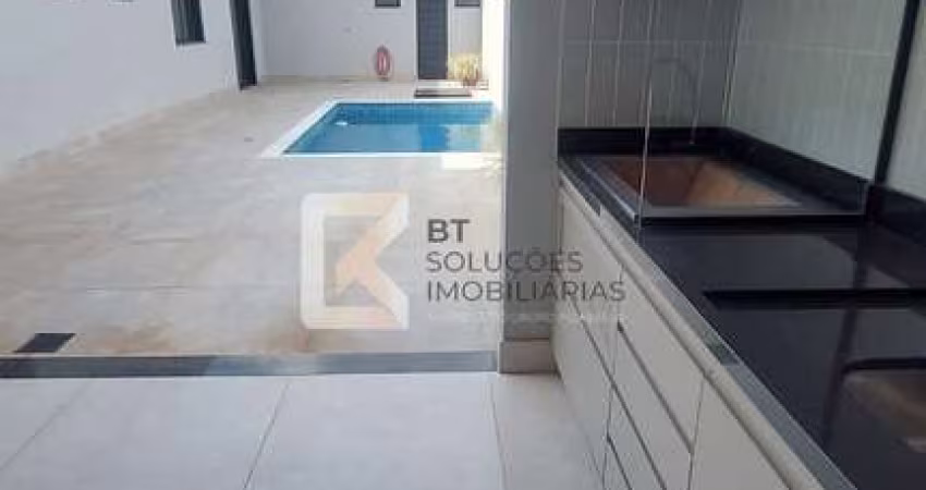 Casa à venda,  com piscina e churrasqueira, Condomínio Residencial Piemonte, Jardim Panorama, Indai