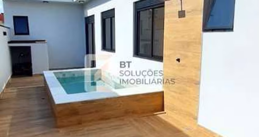 Sobrado com piscina e 3 dormitórios sendo 1 máster com closet à venda, 177 m² de área construída po