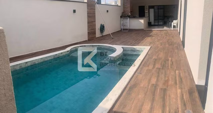Sobrado à venda, com piscina e churrasqueira, Condomínio Residencial Piemonte,Jardim Panorama, Inda