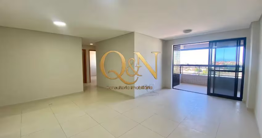 Apartamento 3/4 nascente 107m²  com varanda no coração do farol