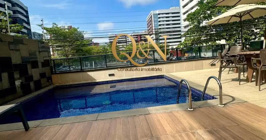 Apartamento 109m² 3 suítes + dce, lazer completo na jatiúca em frente ao harmony
