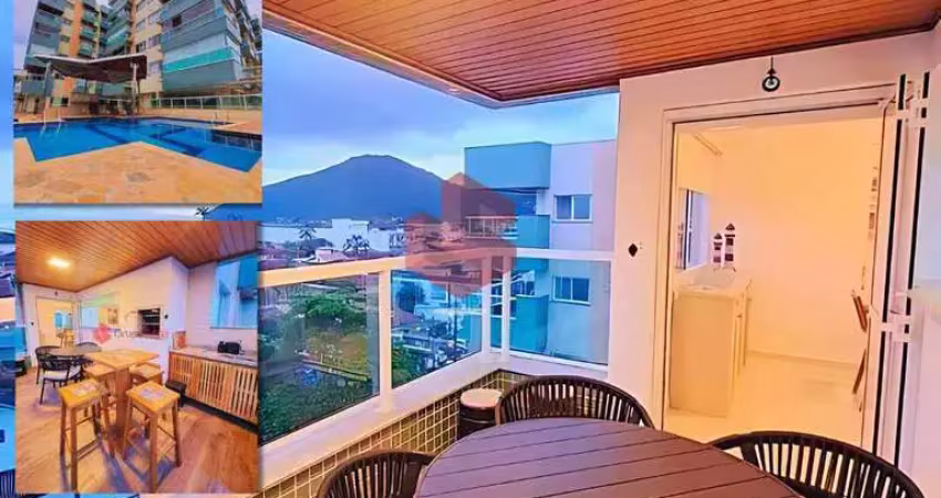 Apartamento à venda em ubatuba, itaguá, com 3 quartos, 115m²