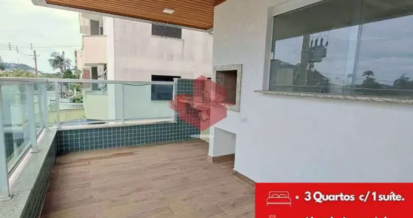 Apto à venda com piscina e varanda gourmet na praia do itaguá em ubatuba
