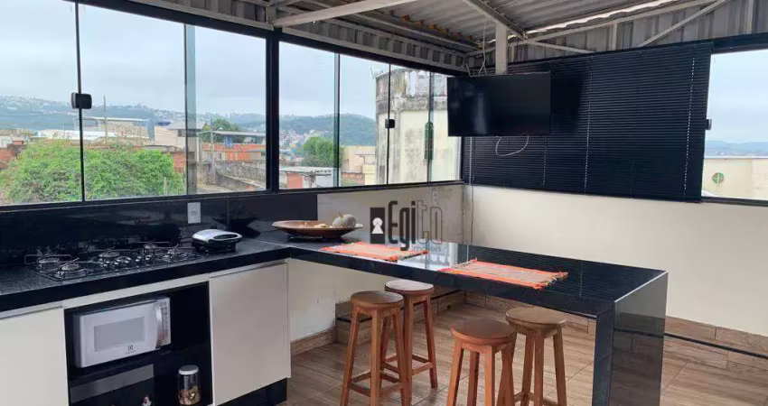 Casa com 2 dormitórios à venda, 112 m² por r$ 550.000 - centenário - juiz de fora/mg
