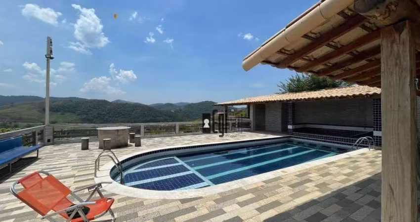 Chácara com 4 dormitórios à venda, 1355 m² por r$ 500.000,00 - morada da garça - matias barbosa/mg