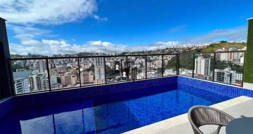 Apartamento com 1 dormitório à venda, 34 m² por r$ 305.000,00 - são mateus - juiz de fora/mg