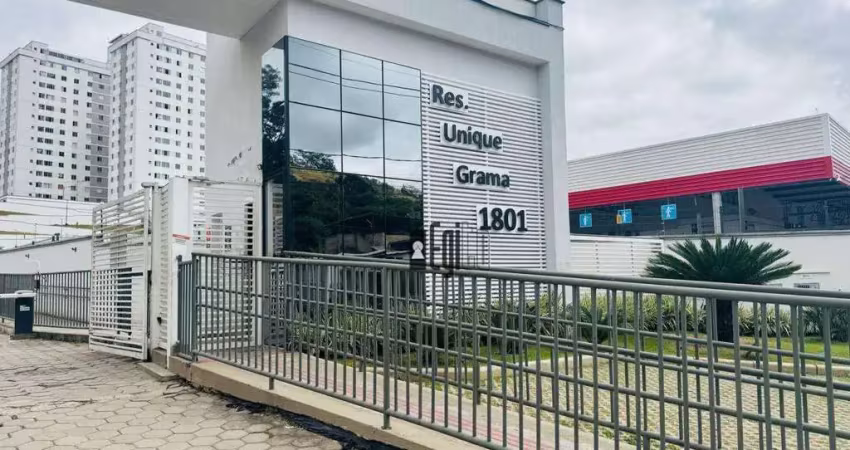 Apartamento com 2 dormitórios para alugar, 52 m² por R$ 997,99/mês - Grama - Juiz de Fora/MG