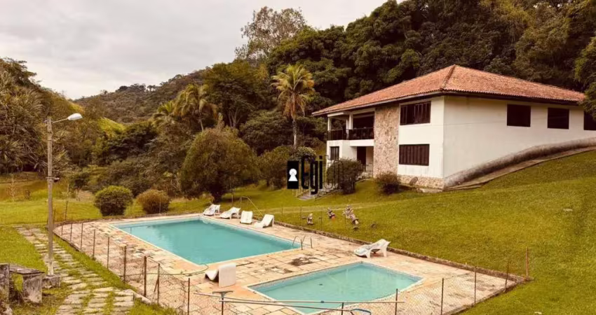 Sítio com 6 dormitórios à venda, 50000 m² por r$ 2.500.000,00 - centro - simão pereira/mg